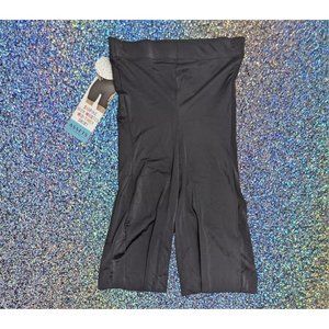 ASSETS by SPANX High-Waisted Mid-Thigh Shaping Short SMALL BLACK NWT 10226